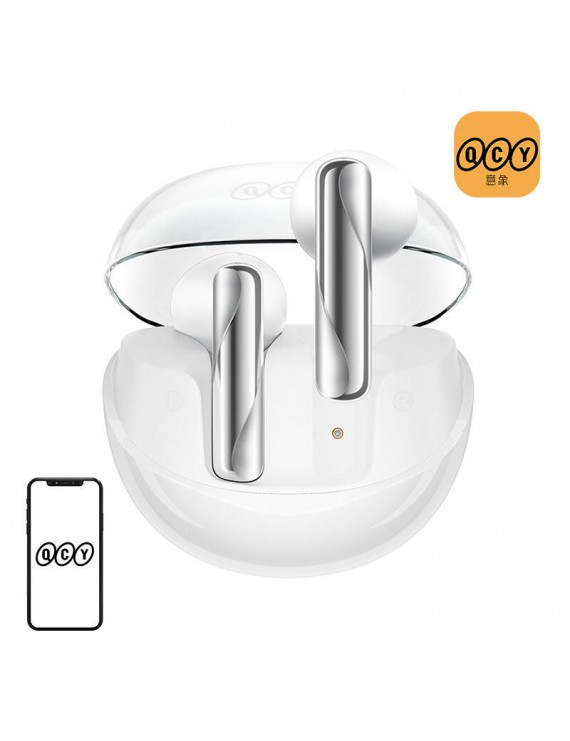 Earphones TWS QCY AilyBuds Clear T32 (white)