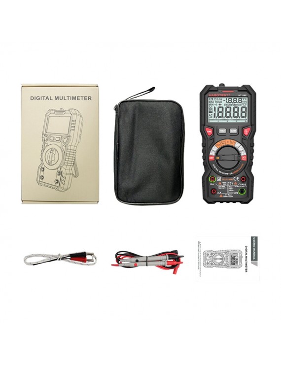 Habotest HT118E Universal Digital Multimeter True RMS NCV