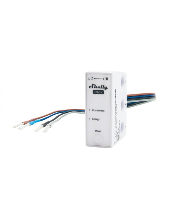 1/3-channel energy meter WiFi  Shelly 3EM-63W Gen3 (wired model)