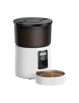 Automatic Pet Feeder Button Version Rojeco 3L (White)