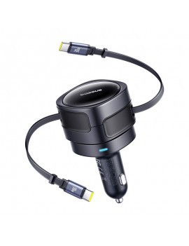 Enjoyment Max Car Charger C+C Cables 60W Black