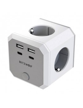 BlitzWolf BW-EC2 8-in-1 Power Cube (4xAC / 2 x USB-A / 2 x USB-C)