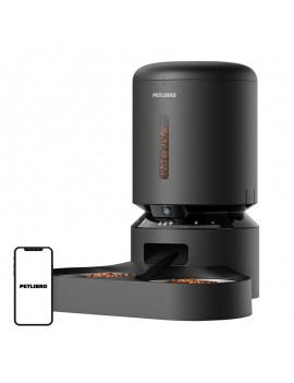 Petlibro Granary Camera Feeder Double Tray, 5L (black)