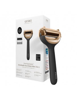 Micro Needle Face&Body Roller 8in1 Geske with APP (gray)