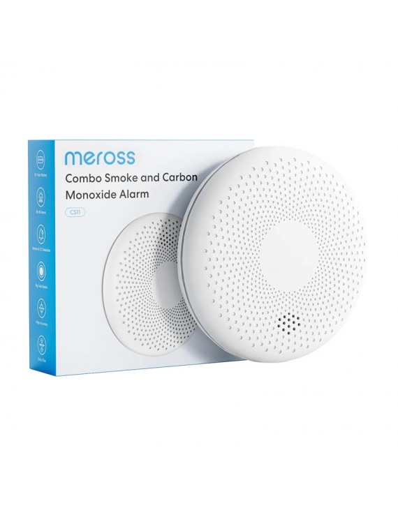 Combo Smoke and Carbon Monoxide Alarm Meross CS11-EU