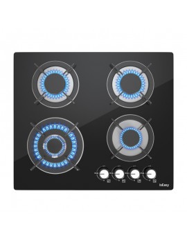 IsEasy Four-head glass gas stove-white style MGBG-604B