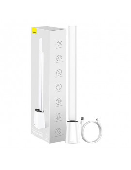 Baseus Πτυσσόμενο και Επαναφορτιζόμενο Φωτιστικό Γραφείου Smart Eye (Λευκό)