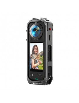 For Insta360 X5 PULUZ Aluminum Alloy Protective Cage