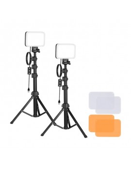 Kit Neewer BP66 two lamps LED + filters + tripods