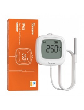 Smart Temperature Sensor ZigBee LCD Sonoff SNZB-02LD (with probe)