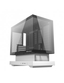DarkFlash Computer Case F1 White with 6 ARGB fans