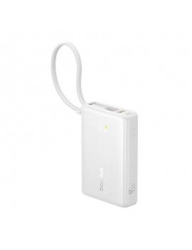 Baseus PicoGo Digital Display PowerBank 10000mAh 45W (white)