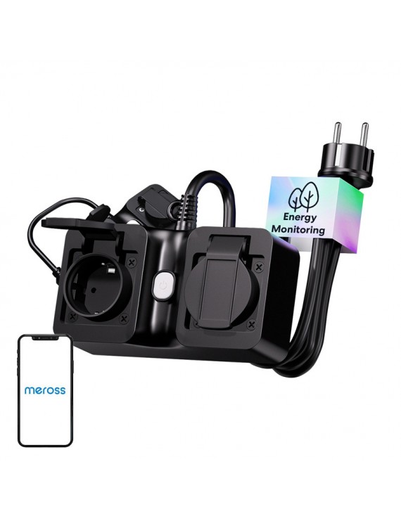 Meross MOP320MA-EU WiFi smart power strip, outdoor, IP44 (Matter)