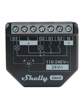 Shelly 2PM Gen4 Controller Zigbee/Matter