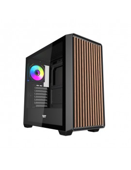 darkFlash DS900WD ATX PC Case with 4 fans (Black)