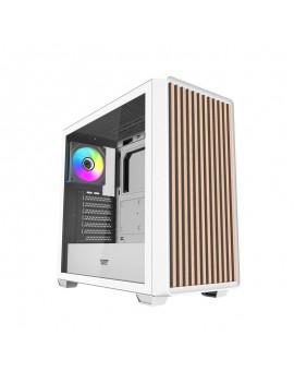 DarkFlash DS900WD ATX Pc Case with 4 fans (white)
