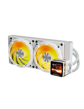 DarkFlash Water Cooler DE240 White