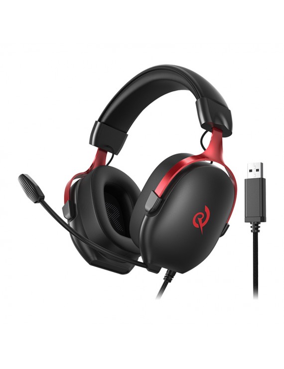 QCY Gaming Headphon Heroad VN200 black red