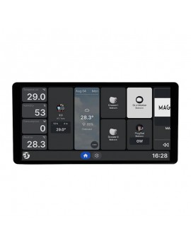 Control Panel 6.95” Shelly Wall Display X2i WiFi/BLU (silver)