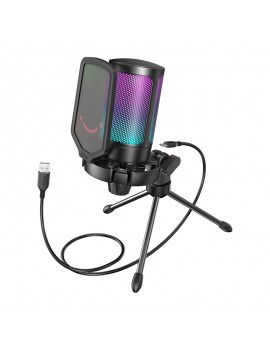 Fifine Gaming condenser microphone A6V (black)