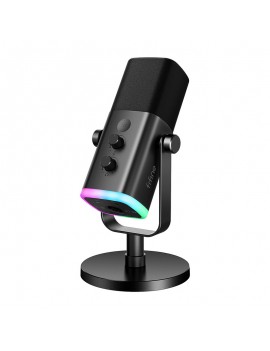 Fifine Dynamic microphone AM8 with stand (black)