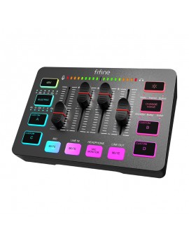 Fifine Audio mixer SC3 (black)