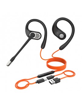 Wired earphones OpenRock Link 10 (black) Wired earphones OpenRock Link 10 (black)