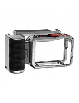Puluz  Titanium extension cage with handle and additional brackets for DJI Osmo Action 6