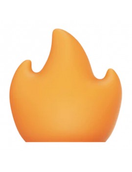 Flextail Flame Lampshade for Tiny Pump 2X (orange)