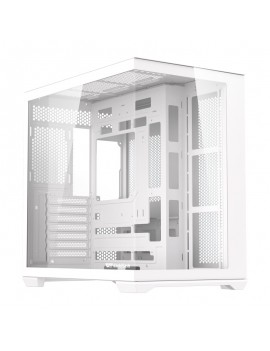 DarkFlash Computer Case C280 White (No Fans)