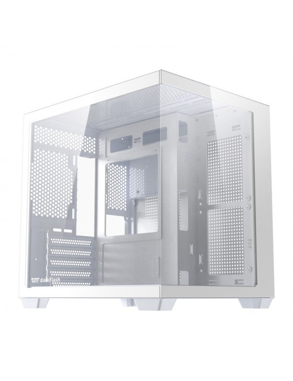 DarkFlash Computer Case B275 White (No Fans)