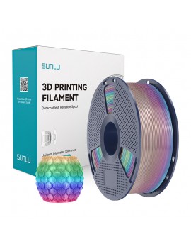 Sunlu Filament PLA Transparent Rainbow 04