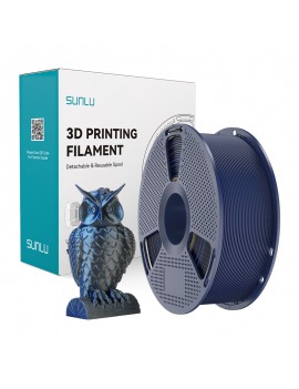 Sunlu Filament PLA+ Silk Dual Color Black Blue