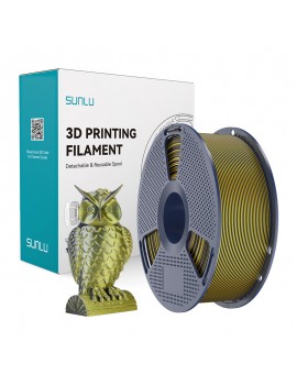 Sunlu Filament PLA+ Silk Dual Color Black Gold