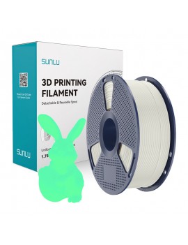 Sunlu Filament PLA Glow In The Dark (White to Green)