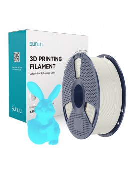 Sunlu Filament PLA Glow In The Dark (White to Blue)