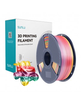 Sunlu Filament PLA+ Silk (rainbow 01)