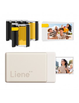 Liene Pearl N200 Pro 2x3 Inch Photo Printer, bundl