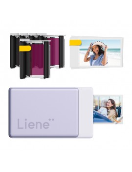 Liene Pearl N200 Pro 2x3 Inch Photo Printer, bundl