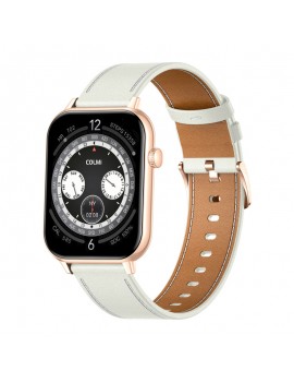 COLMI C28 Smartwatch Gold + white leather