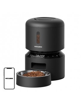 PETLIBRO Granary 5L Pet Food Dispenser with Double Bowl (black)