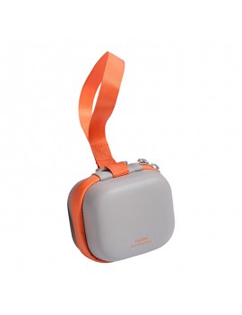 Telesin DisAdv EVA Universal Mini Carrying Case for Action Cameras (Gray and Orange)