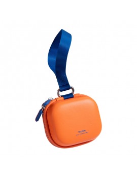 Telesin DisAdv EVA Universal Mini Carrying Case for Action Cameras (Orange)