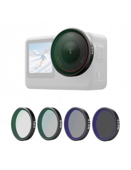 Telesin CPL/ND8/ND16/ND32 Filter Set for DJI Osmo Action 6 (4 pcs.)
