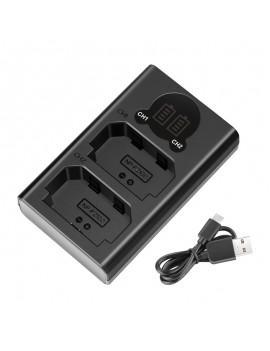 Dual charger for NP-FZ100 batteries NEEWER DL-FZ100
