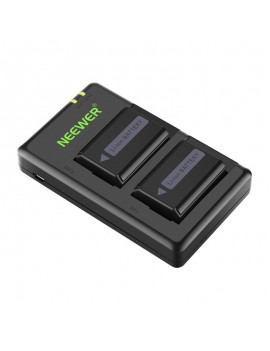 2-Pack Replacement Sony Battery and Charger Set NEEWER NP-FW50
