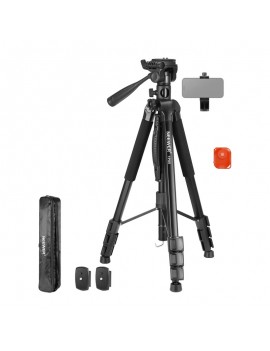 Lightweight ALUMINUM ALLOY CAMERA TRIPOD WITH monopod