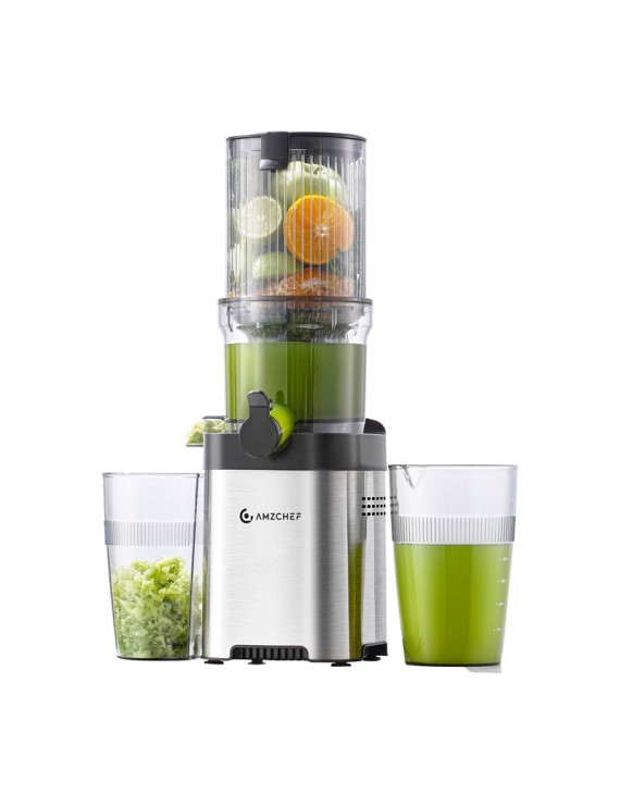 Slow Juicer AMZCHEF CE-ZM1902M-SV (silver)