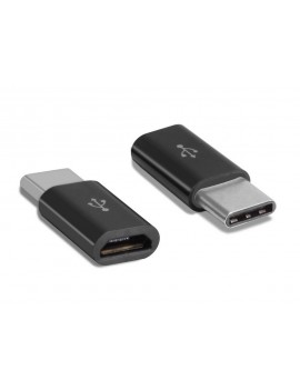 Adaptor Ancus HiConnect Micro-USB to USB-C Black supports only charging