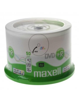 DVD+R Maxell 16X SP50 Printable for Recording Data 120min / 4.7GB 50pcs